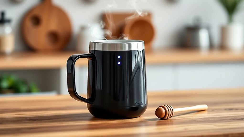 top self stirring tea mugs