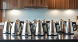 top stainless steel tea kettles