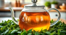 top stove ready glass teapots