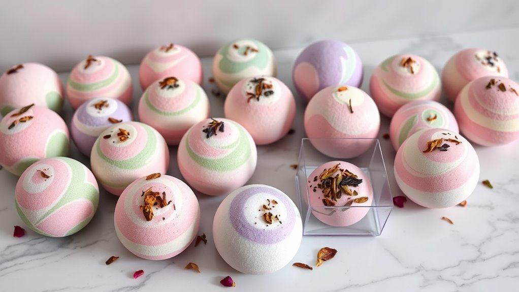 top tea bath bombs