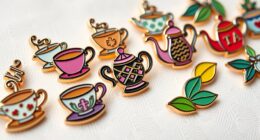 top tea pin collection
