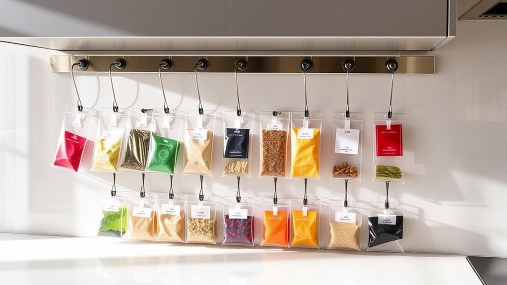 top wall mounted tea organizers