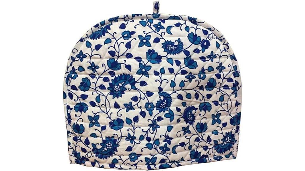 turquoise mandala cotton cozy