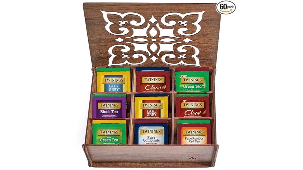twinings tea sampler organizer