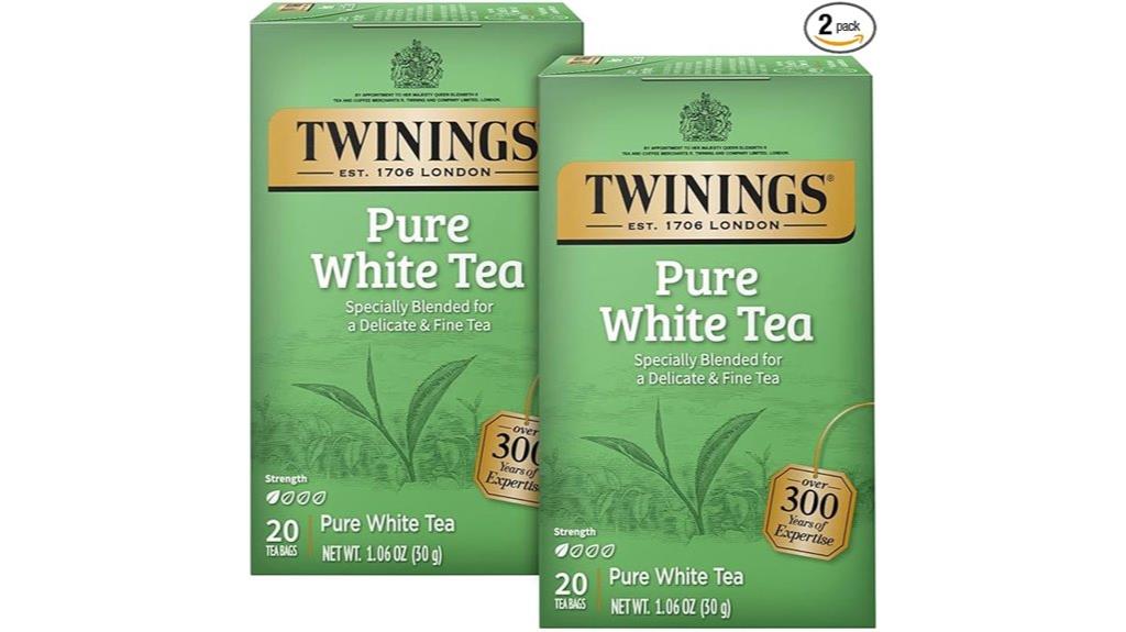 twinings white tea pack