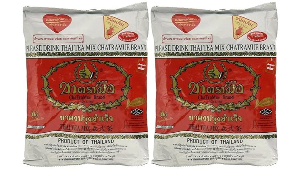 two 400g iced tea packs