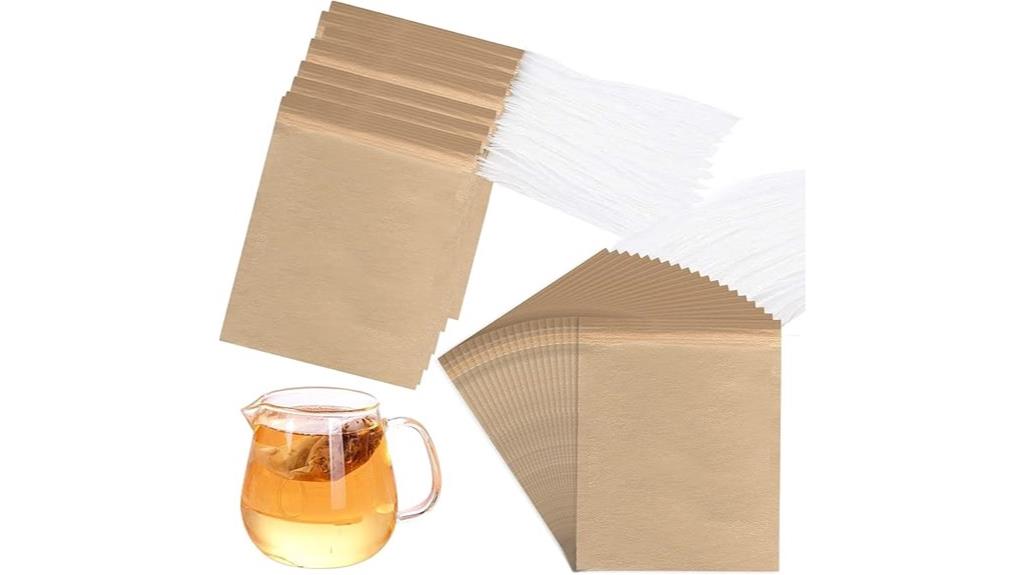 unbleached tea filter bags
