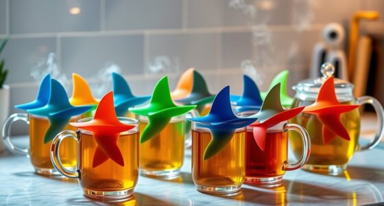 unique shark fin tea infusers