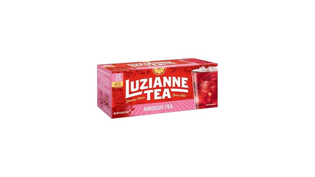 unsweetened hibiscus tea