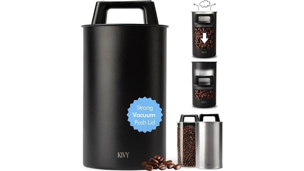 vacuum coffee canister