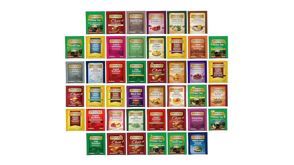 variety tea bag sampler