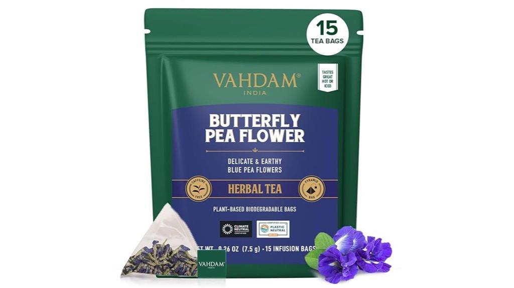 vegan butterfly pea tea