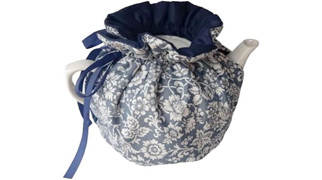 vintage floral cotton cozy