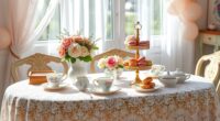 vintage tea party decor