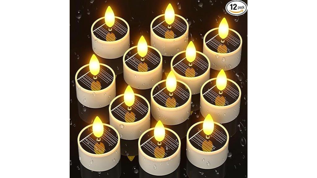 waterproof flameless candle set