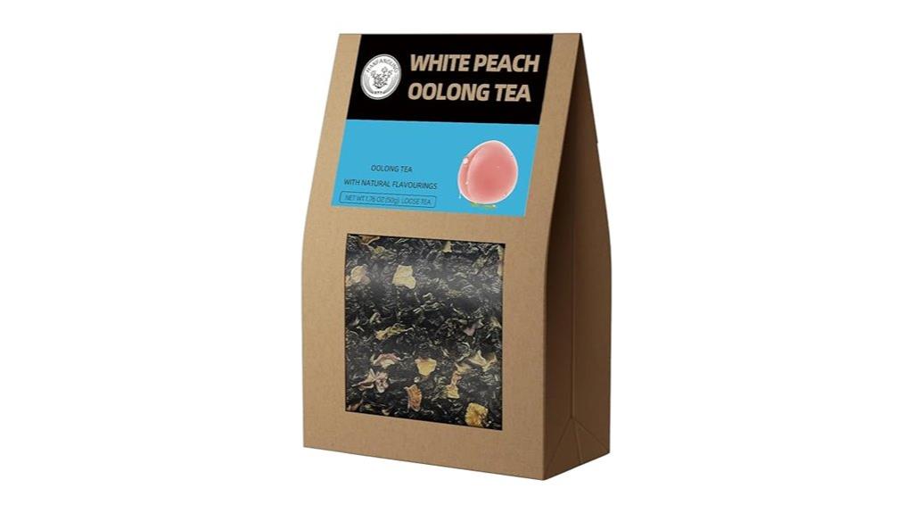 white peach oolong tea