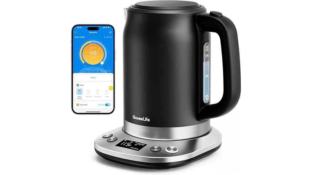 wifi controlled electric kettle
