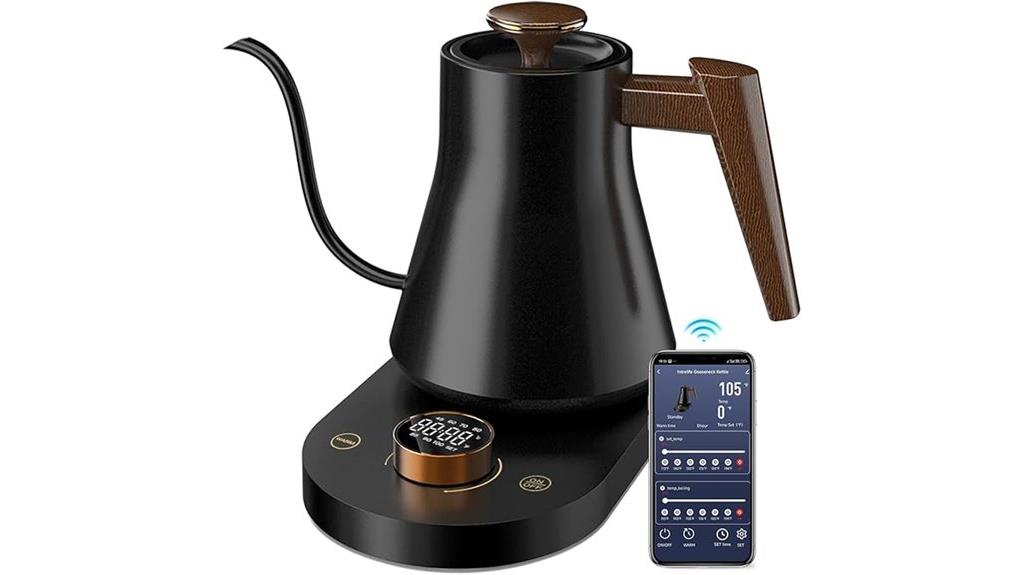 wifi controlled temperature kettle