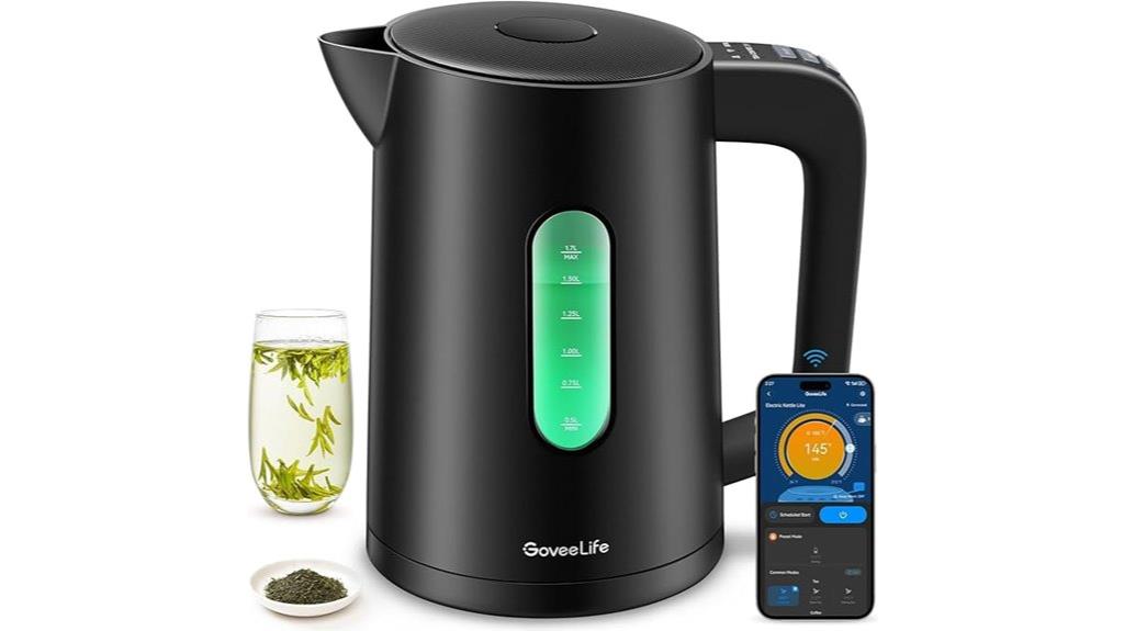 wifi temperature controlled smart kettle