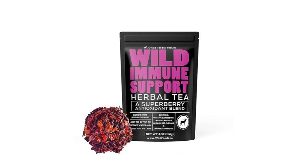 wild foods tea bottle