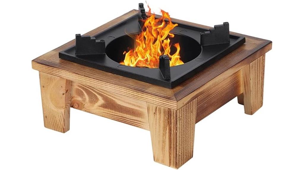 wood burning outdoor stove