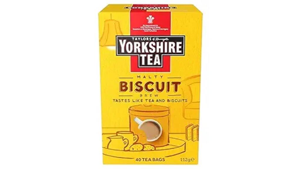 yorkshire tea biscuit brew