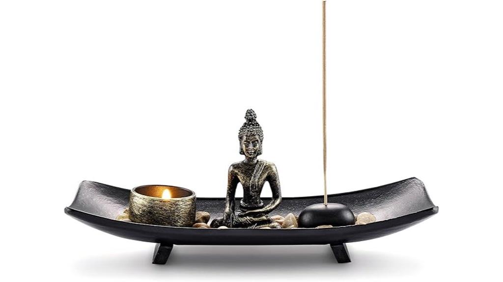 zen garden buddha set