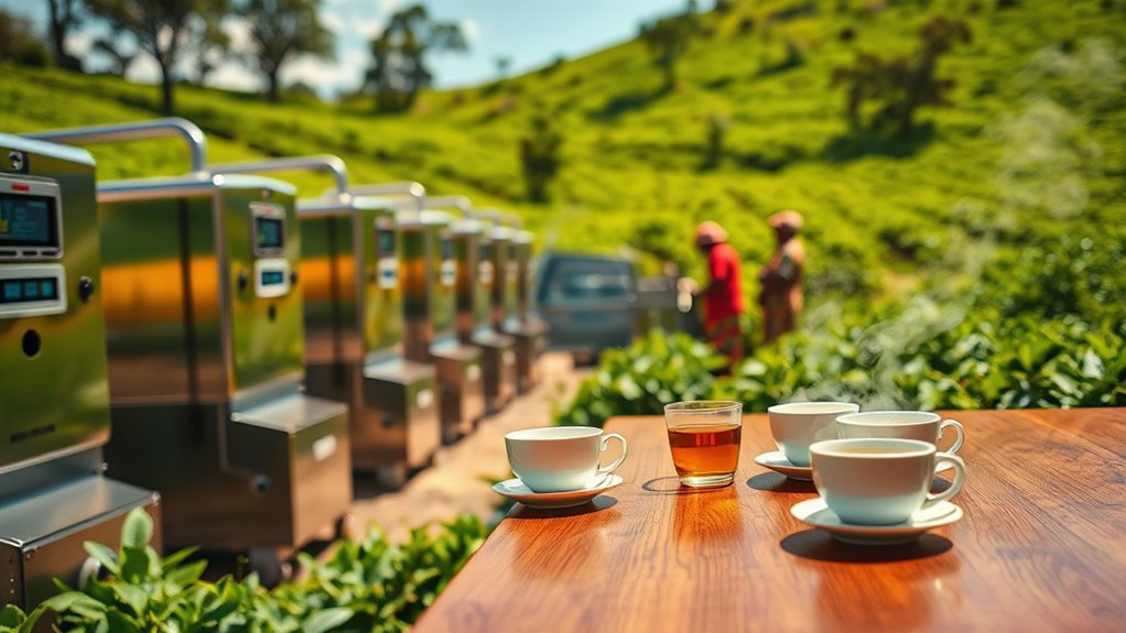 african tea production advances