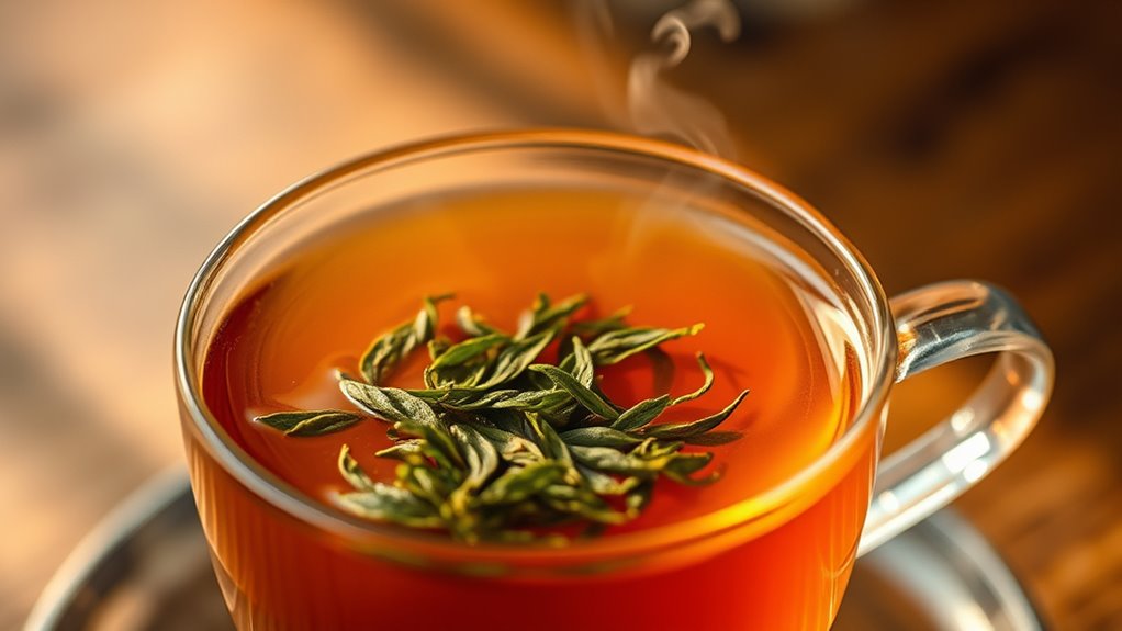 antioxidant rich detoxifying herbal teas