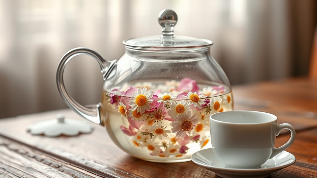 brew delicate floral infusions