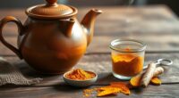brew turmeric tea properly