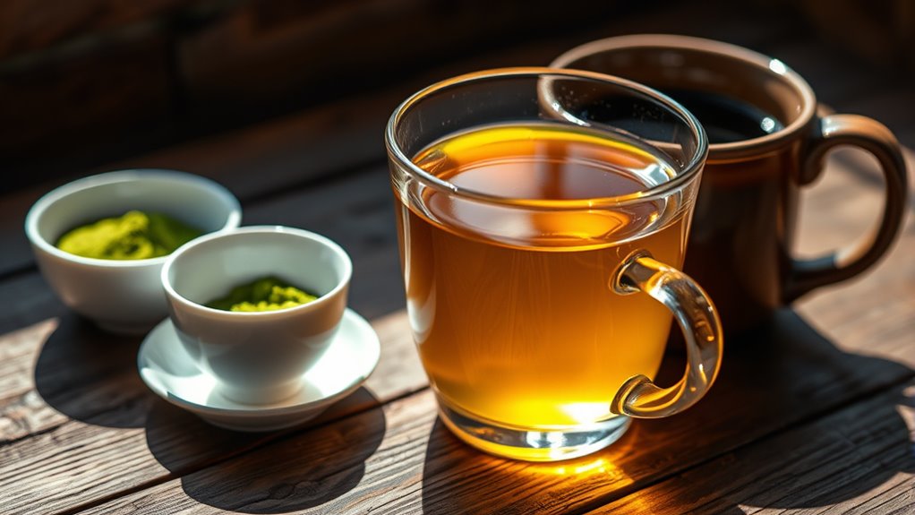 caffeine free nutty wellness tea