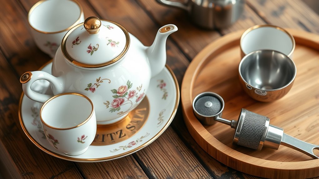 ceramic versus glass tea sets