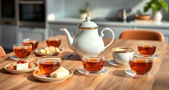 contemporary tea food pairings