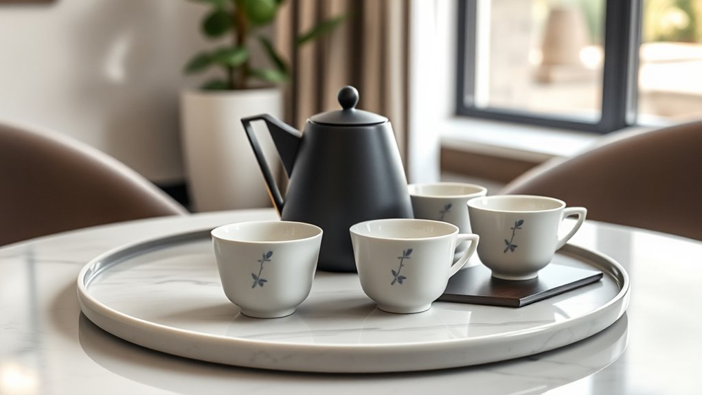 contemporary tea serving customs