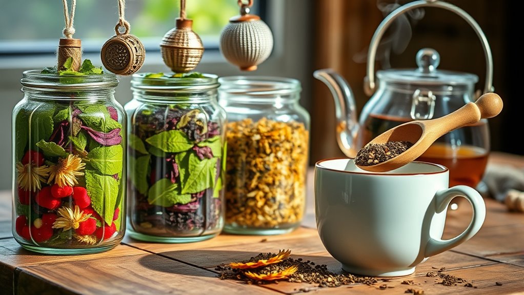 create personalized herbal infusions