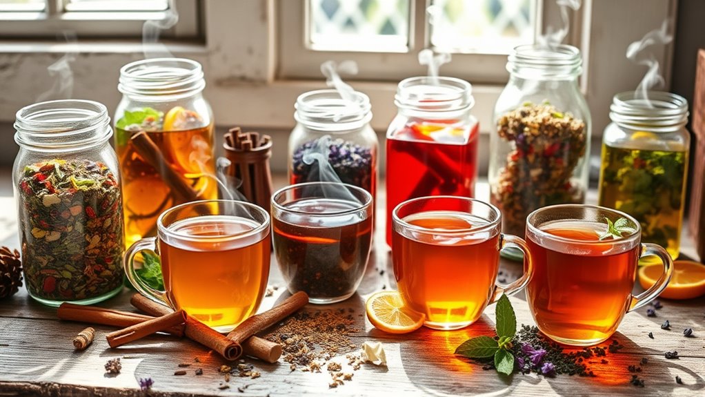 creative homemade tea blends