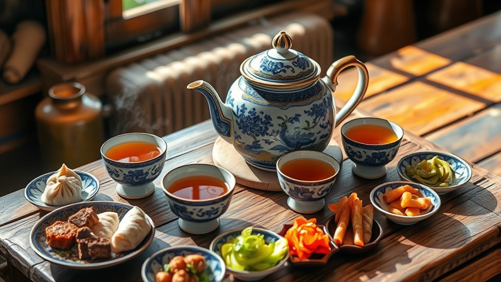 cultural tea food pairing