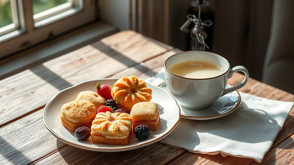delicate white tea pairings
