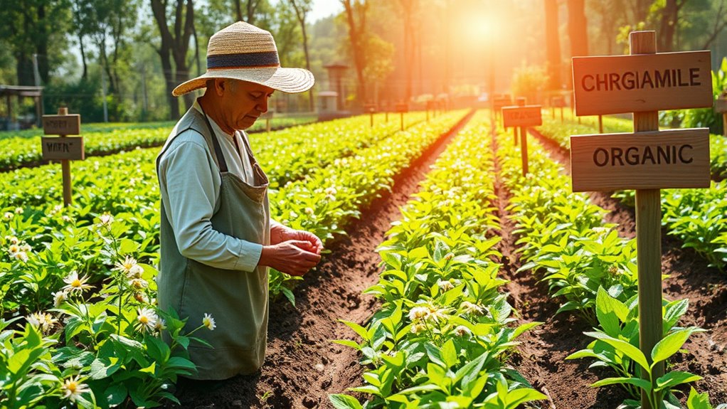 eco friendly herbal tea cultivation