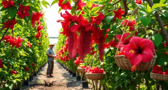 eco friendly hibiscus farming