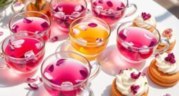 flower tea food pairings