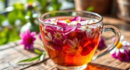 flower tea health benefits