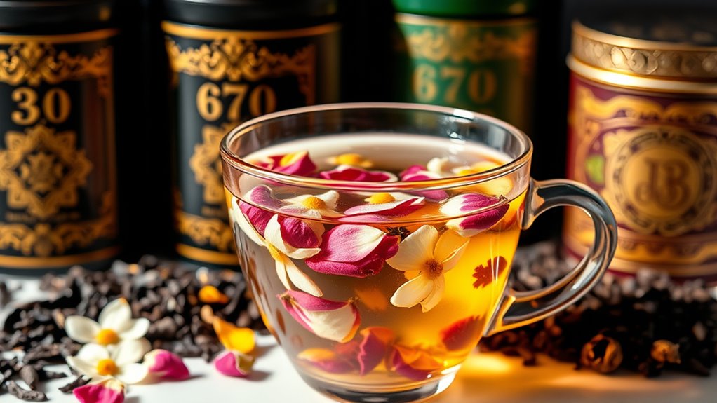 flower tea versus others