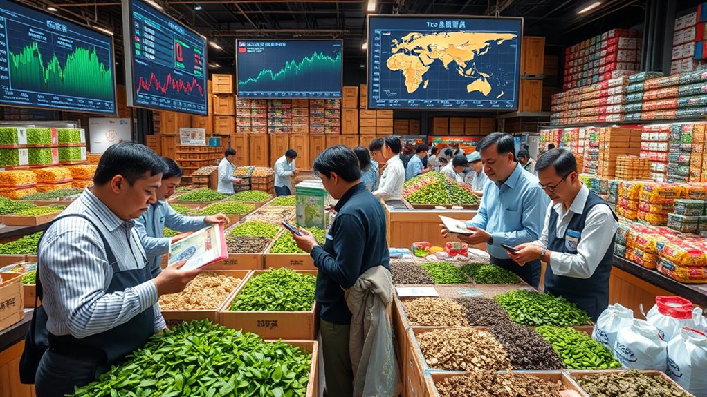 global tea trade dynamics