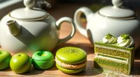 green tea food pairings