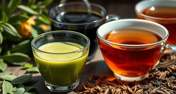 green tea versus other teas