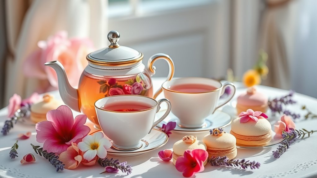 harmonious floral flavor pairings