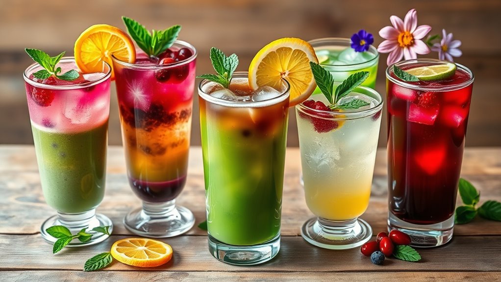 healthy customizable tea infusions