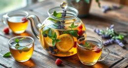 healthy low sugar tea blends